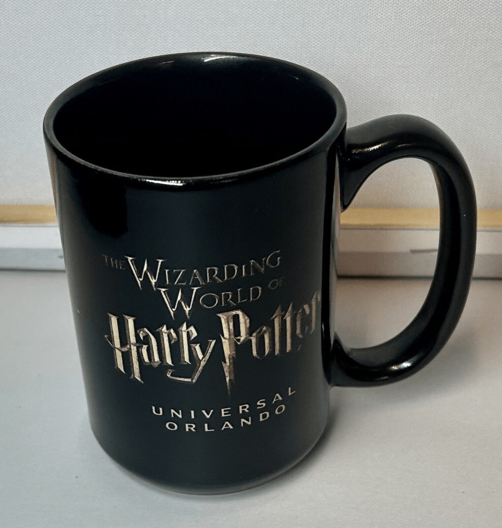 Wizarding World Of Harry Potter Universal Orlando Black 4.5" Souvenir Coffee Mug